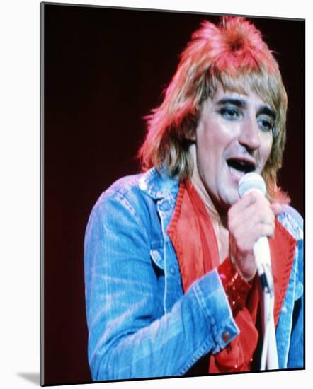 Rod Stewart-null-Mounted Photo