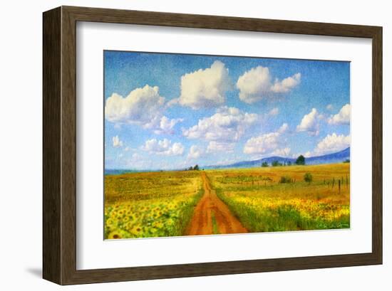 Rod to Sky-Chris Vest-Framed Art Print