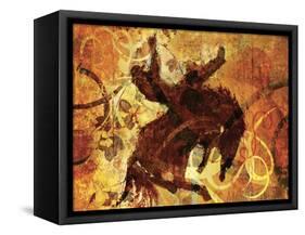 Rodeo 1-Sokol-Hohne-Framed Stretched Canvas