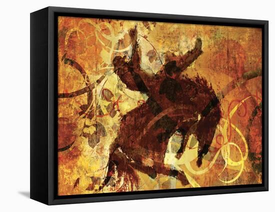 Rodeo 1-Sokol-Hohne-Framed Stretched Canvas