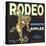 Rodeo Apple Label - Wenatchee, WA-Lantern Press-Stretched Canvas