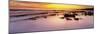 Rodeo Beach at sunrise, Golden Gate National Recreation Area, Marin County, California, USA-Panoramic Images-Mounted Photographic Print