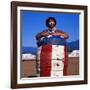 Rodeo Clown-Paul Souders-Framed Photographic Print