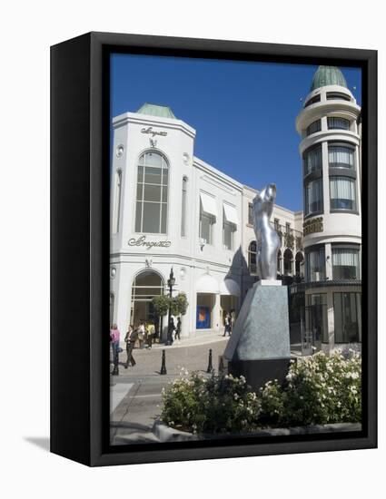 Rodeo Drive, Beverly Hills, California, USA-Ethel Davies-Framed Stretched Canvas