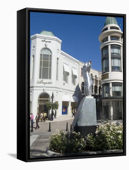 Rodeo Drive, Beverly Hills, California, USA-Ethel Davies-Framed Stretched Canvas