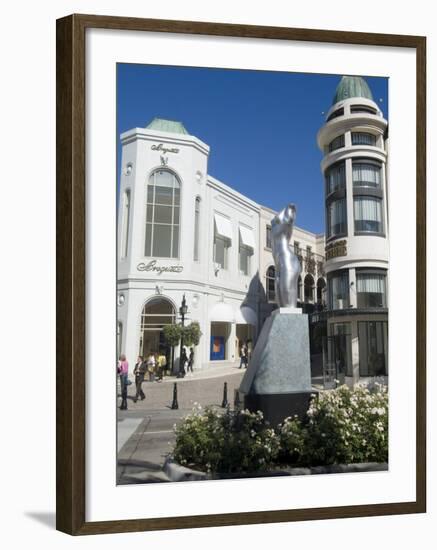 Rodeo Drive, Beverly Hills, California, USA-Ethel Davies-Framed Photographic Print