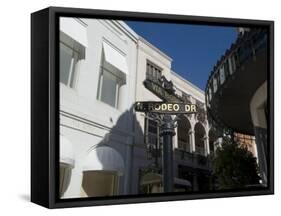 Rodeo Drive, Beverly Hills, California, USA-Ethel Davies-Framed Stretched Canvas