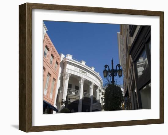 Rodeo Drive, Beverly Hills, California, USA-Ethel Davies-Framed Photographic Print