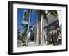 Rodeo Drive, Beverly Hills, California, USA-Ethel Davies-Framed Photographic Print