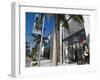 Rodeo Drive, Beverly Hills, California, USA-Ethel Davies-Framed Photographic Print