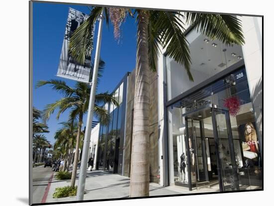 Rodeo Drive, Beverly Hills, California, USA-Ethel Davies-Mounted Photographic Print