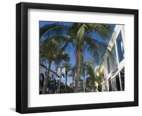 Rodeo Drive, Beverly Hills, California, USA-Ethel Davies-Framed Photographic Print