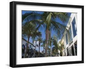 Rodeo Drive, Beverly Hills, California, USA-Ethel Davies-Framed Photographic Print