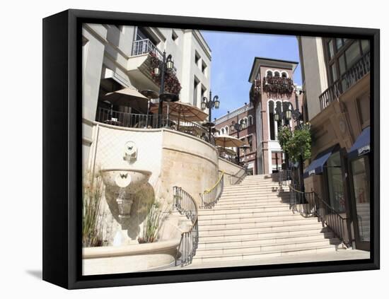 Rodeo Drive, Beverly Hills, Los Angeles, California, United States of America, North America-Wendy Connett-Framed Stretched Canvas