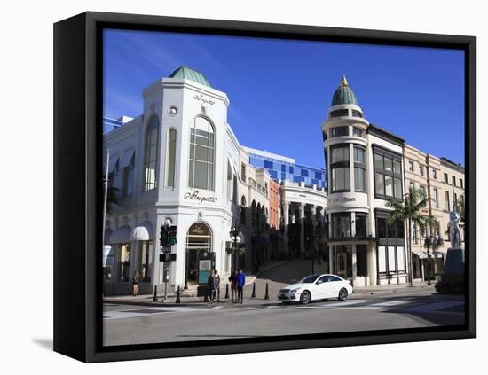 Rodeo Drive, Beverly Hills, Los Angeles, California, Usa-Wendy Connett-Framed Stretched Canvas