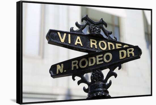 Rodeo Drive, Beverly Hills, Los Angeles, California-Wendy Connett-Framed Stretched Canvas