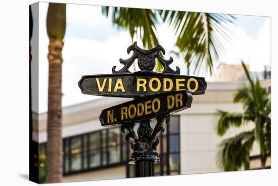 Rodeo Drive Beverly Hills USA-null-Stretched Canvas