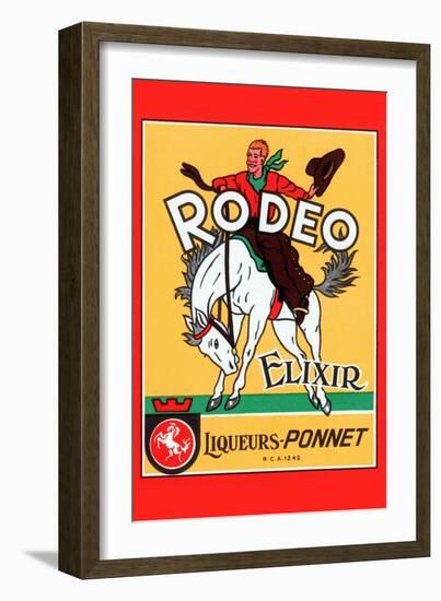 Rodeo Elixir-null-Framed Art Print