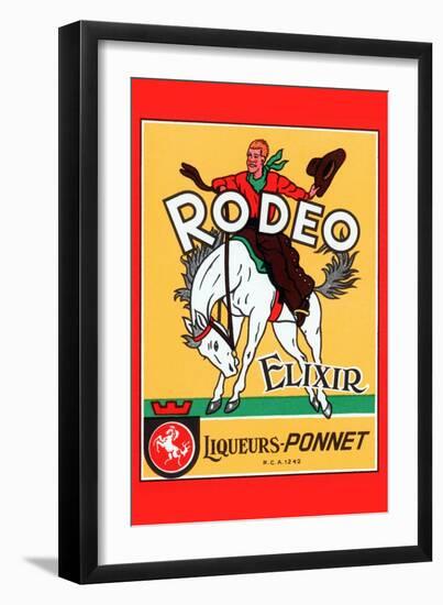 Rodeo Elixir-null-Framed Art Print