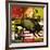 Rodeo in Tiles-null-Framed Giclee Print