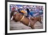 Rodeo in Valleyfield, Quebec, Canada-null-Framed Premium Giclee Print