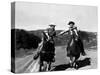 Rodeo King and the Senorita De Philip Ford Avec Buddy Ebsen 1951-null-Stretched Canvas