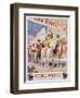 Rodeo Parade Northern Pacific Railroad Poster-Edward Brener-Framed Giclee Print