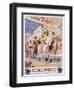 Rodeo Parade Northern Pacific Railroad Poster-Edward Brener-Framed Giclee Print