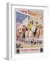 Rodeo Parade Northern Pacific Railroad Poster-Edward Brener-Framed Premium Giclee Print