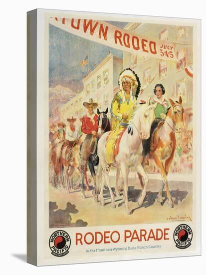 Rodeo Parade-null-Stretched Canvas