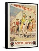 Rodeo Parade-null-Framed Stretched Canvas