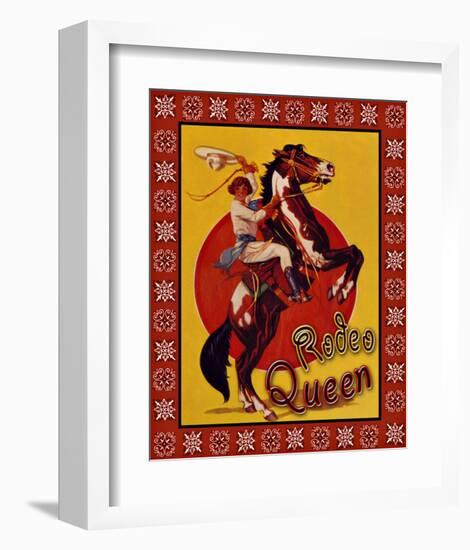 Rodeo Queen-null-Framed Giclee Print