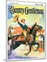 "Rodeo Riders," Country Gentleman Cover, October 1, 1927-Frank Schoonover-Mounted Giclee Print
