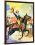 "Rodeo Riders,"October 1, 1927-Frank Schoonover-Framed Premium Giclee Print