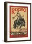 Rodeo Safety Matches Illustration-null-Framed Giclee Print