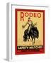 Rodeo Safety Matches-Mark Rogan-Framed Art Print