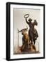 Rodeo Sculpture, Oklahoma City, Oklahoma, USA-Walter Bibikow-Framed Photographic Print