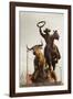 Rodeo Sculpture, Oklahoma City, Oklahoma, USA-Walter Bibikow-Framed Photographic Print