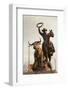 Rodeo Sculpture, Oklahoma City, Oklahoma, USA-Walter Bibikow-Framed Photographic Print