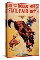 Rodeo State Fair, c.1940-null-Stretched Canvas