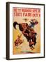 Rodeo State Fair, c.1940-null-Framed Giclee Print