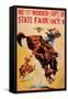 Rodeo State Fair, c.1940-null-Framed Stretched Canvas