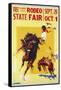 Rodeo State Fair Roan, Two Cowgirls-null-Framed Stretched Canvas