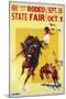 Rodeo State Fair Roan, Two Cowgirls-null-Mounted Giclee Print