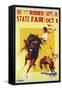 Rodeo State Fair Roan, Two Cowgirls-null-Framed Stretched Canvas