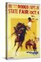 Rodeo State Fair Roan, Two Cowgirls-null-Stretched Canvas