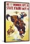 Rodeo State Fair Roan-null-Framed Stretched Canvas