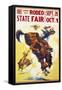 Rodeo State Fair Roan-null-Framed Stretched Canvas