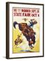 Rodeo State Fair Roan-null-Framed Giclee Print