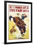 Rodeo State Fair Roan-null-Framed Giclee Print